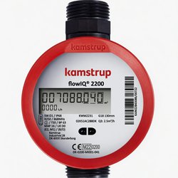 Kamstrup FlowIQ 2200 KWM2231 DN15 L110 R1/2 G3/4 Q3_1,6 R250 PN16 T90 868MHz wMBus LinkIQ ALD Vodoměr statický ultrazvukový